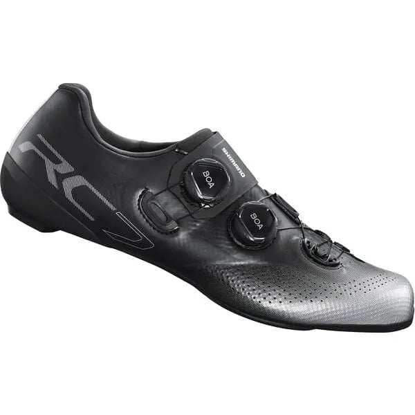 Shimano RC7 (RC702) Shoes Black - FREE UK Shipping, FREE 365 Day Returns | Moto Central