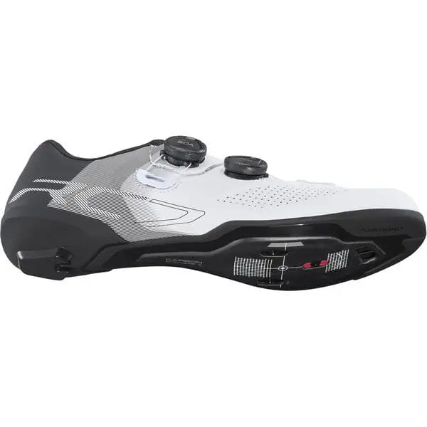 Shimano RC7 (RC702) Shoes White - FREE UK Shipping, FREE 365 Day Returns | Moto Central