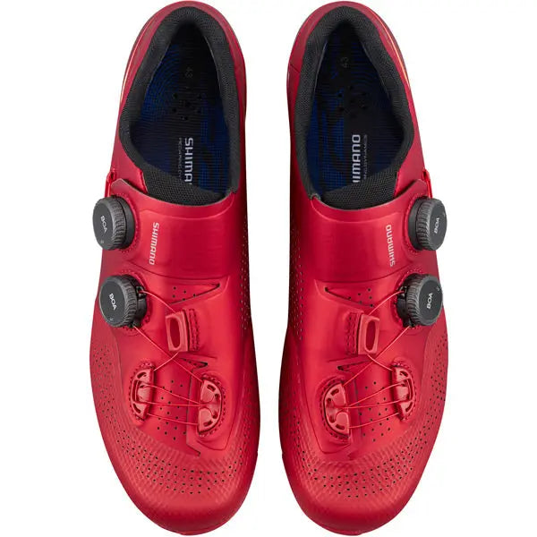 Shimano S-Phyre RC9 (RC902) Shoes Red - FREE UK Shipping, FREE 365 Day Returns | Moto Central