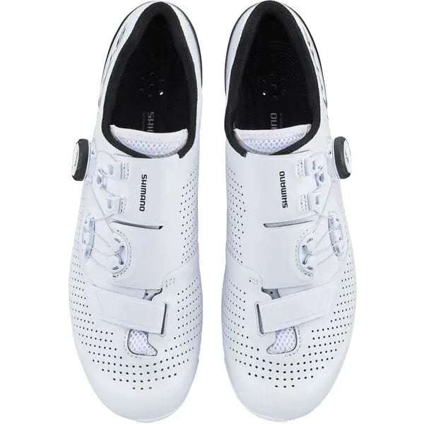 Shimano S-Phyre RC9 (RC902) Track Shoes White - FREE UK Shipping, FREE 365 Day Returns | Moto Central