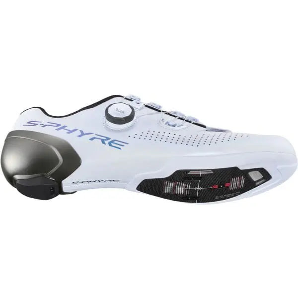 Shimano S-Phyre RC9 (RC902) Track Shoes White - FREE UK Shipping, FREE 365 Day Returns | Moto Central