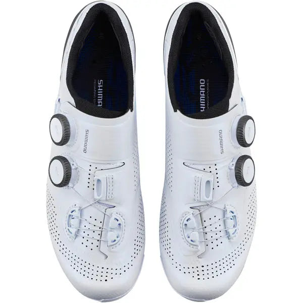 Shimano S-Phyre RC9W (RC902W) Ladies Shoes White - FREE UK Shipping, FREE 365 Day Returns | Moto Central
