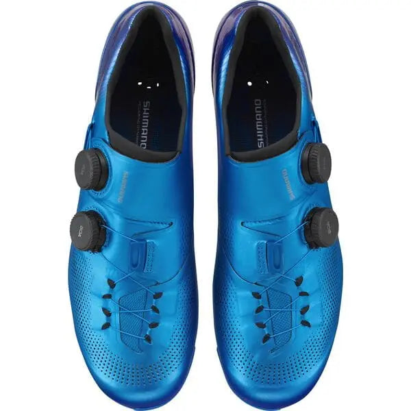 Shimano S-Phyre RC9 (RC903) Shoes Blue - FREE UK Shipping, FREE 365 Day Returns | Moto Central