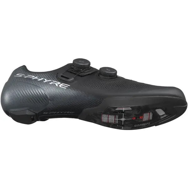 Shimano S-Phyre RC9 (RC903) Shoes Black - FREE UK Shipping, FREE 365 Day Returns | Moto Central