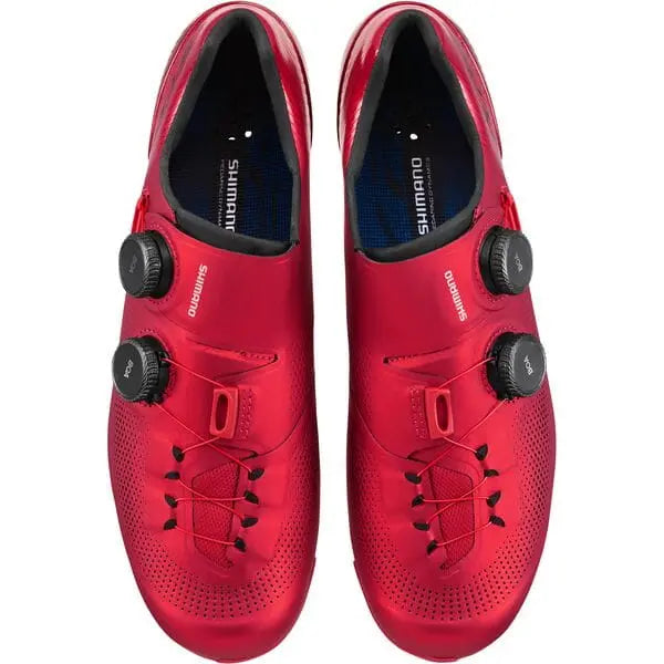 Shimano S-Phyre RC9 (RC903) Shoes Red - FREE UK Shipping, FREE 365 Day Returns | Moto Central
