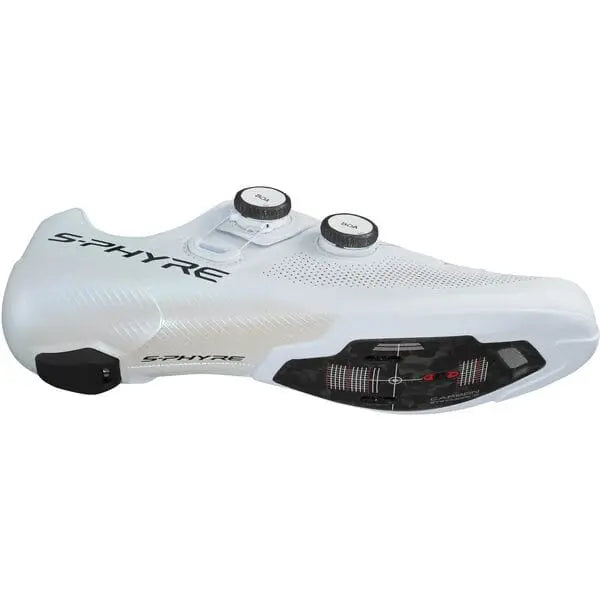 Shimano S-Phyre RC9 (RC903) Shoes White - FREE UK Shipping, FREE 365 Day Returns | Moto Central