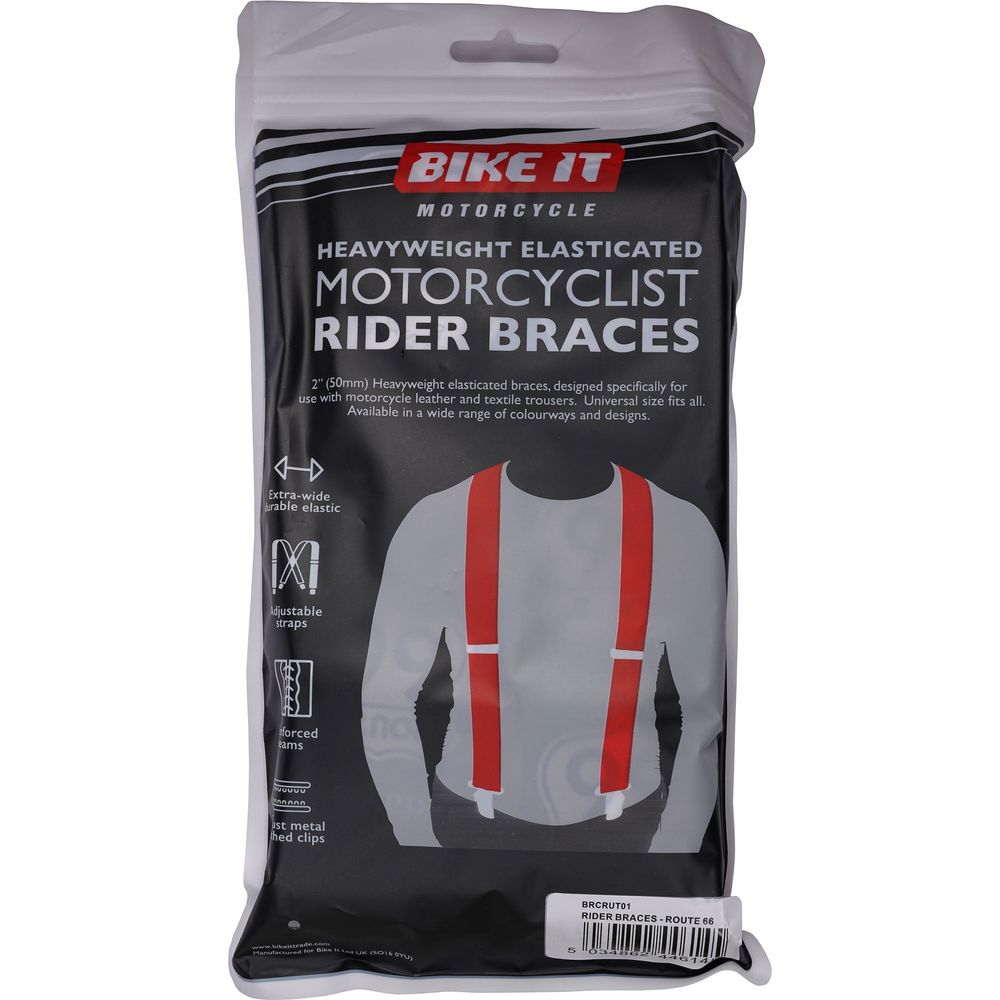 Bike It Rider Braces - Route 66