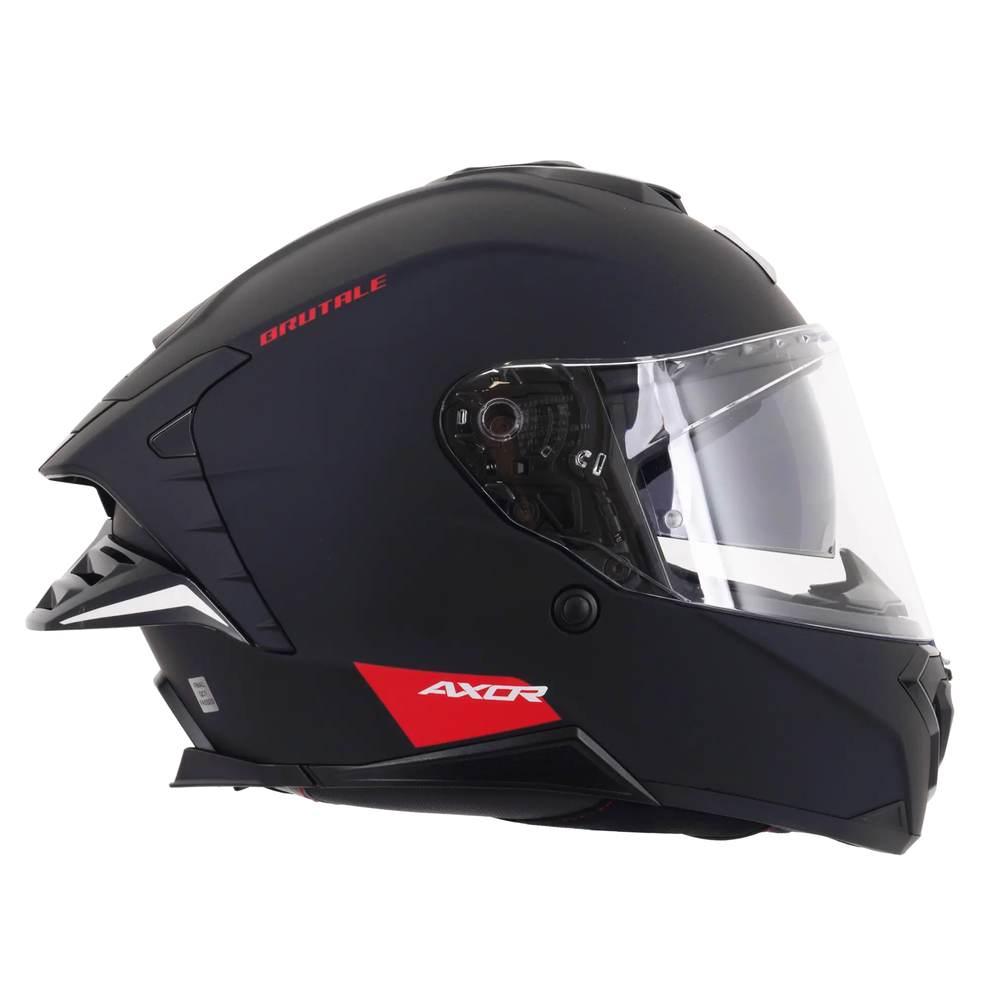 Axor Brutale With Dual Spoiler Matt Black FREE UK Delivery, FREE 365 Day Returns | Moto Central