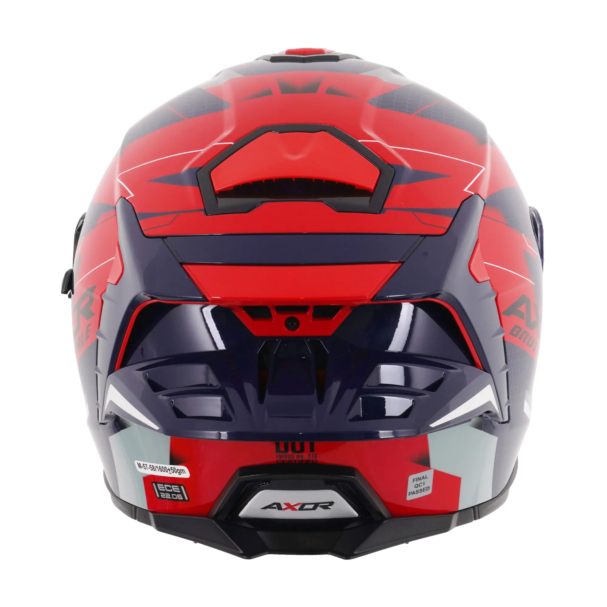 Axor Brutale With Dual Spoiler Plexus Blue / Red FREE UK Delivery, FREE 365 Day Returns | Moto Central
