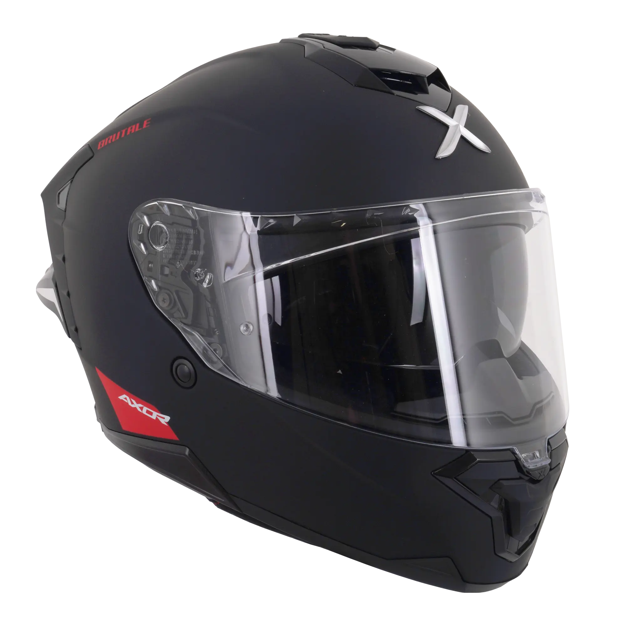 Axor Brutale With Dual Spoiler Matt Black FREE UK Delivery, FREE 365 Day Returns | Moto Central
