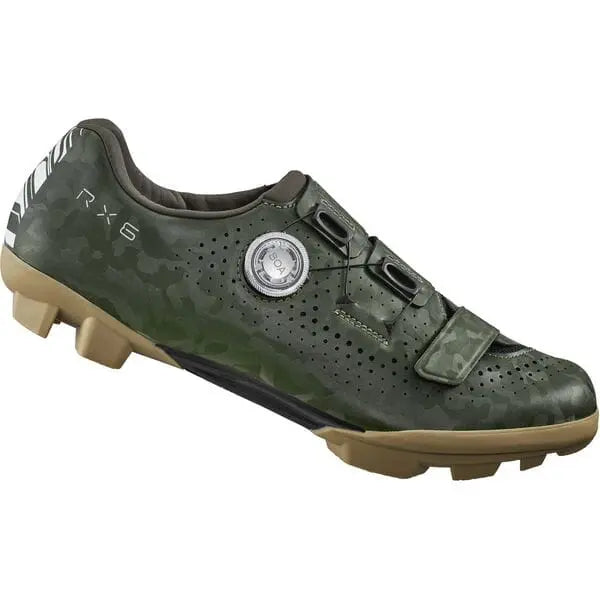 Shimano RX6 (RX600) Shoes Green - FREE UK Shipping, FREE 365 Day Returns | Moto Central
