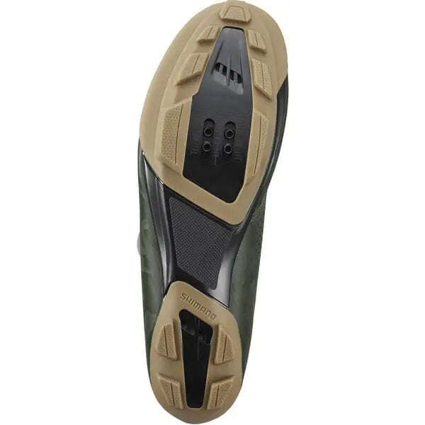 Shimano RX6 (RX600) Shoes Green - FREE UK Shipping, FREE 365 Day Returns | Moto Central