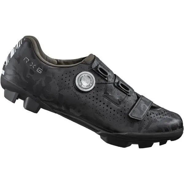 Shimano RX6 (RX600) Shoes Black - FREE UK Shipping, FREE 365 Day Returns | Moto Central
