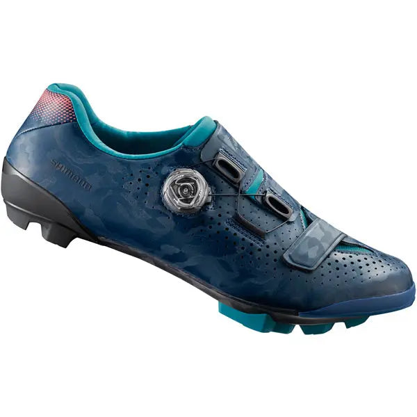Shimano RX8W (RX800) Ladies Shoes Navy - FREE UK Shipping, FREE 365 Day Returns | Moto Central