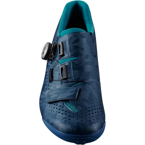 Shimano RX8W (RX800) Ladies Shoes Navy - FREE UK Shipping, FREE 365 Day Returns | Moto Central