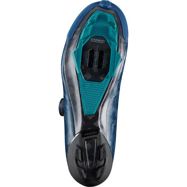 Shimano RX8W (RX800) Ladies Shoes Navy - FREE UK Shipping, FREE 365 Day Returns | Moto Central