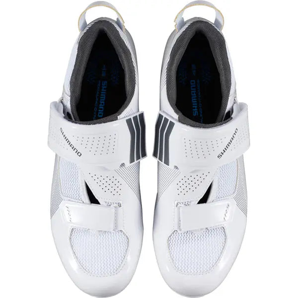 Shimano TR5 (TR501) Shoes White - FREE UK Shipping, FREE 365 Day Returns | Moto Central
