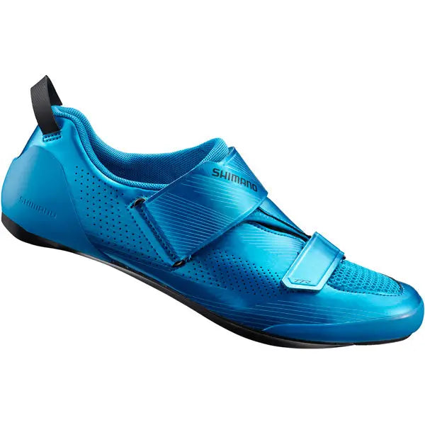 Shimano TR9 (TR901) Shoes Blue - FREE UK Shipping, FREE 365 Day Returns | Moto Central