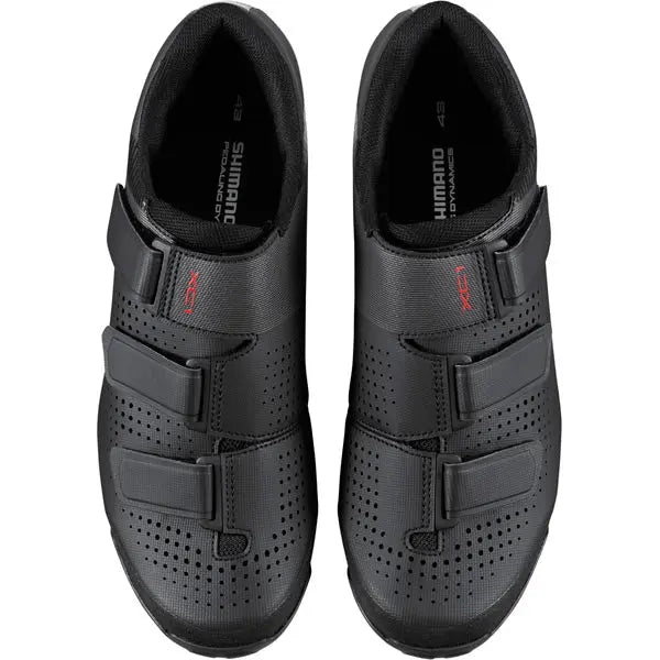 Shimano XC1 (XC100) Shoes Black - FREE UK Shipping, FREE 365 Day Returns | Moto Central