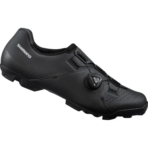 Shimano XC3 (XC300) Shoes Black - FREE UK Shipping, FREE 365 Day Returns | Moto Central