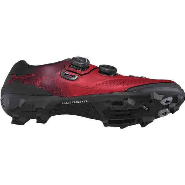 Shimano XC7 (XC702) Shoes Red - FREE UK Shipping, FREE 365 Day Returns | Moto Central