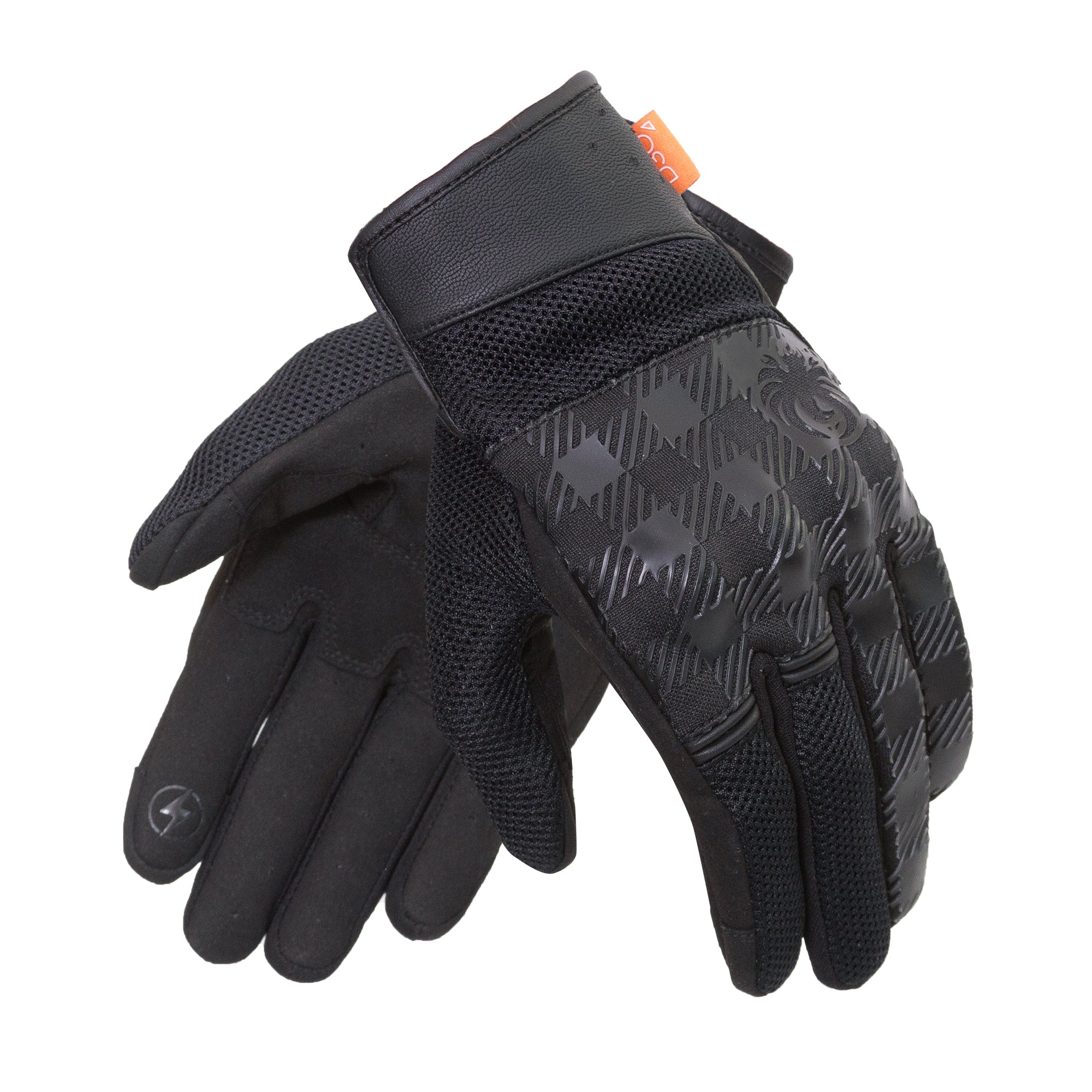 Merlin Barrett Mesh D3O Gloves Black FREE UK Delivery, FREE 365 Day Returns | Moto Central
