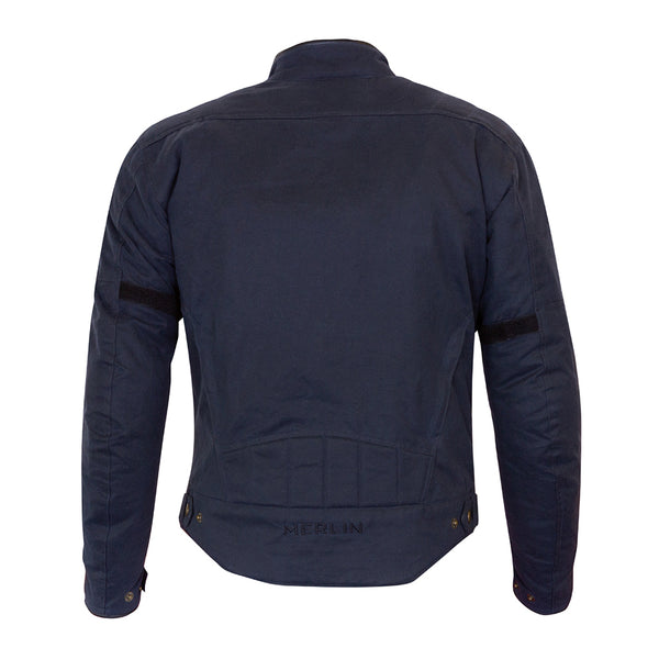 Merlin Barton 2 Waxed Cotton Jacket Navy