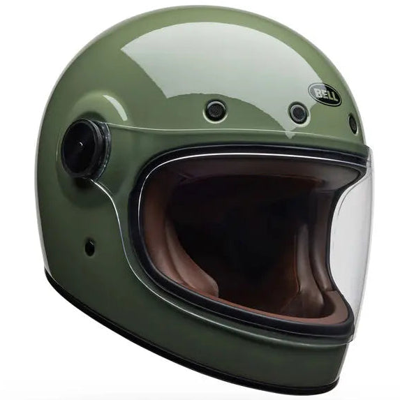 Bell Bullitt GT Solid ECE 22.06 Vintage Olive FREE UK Delivery, FREE 365 Day Returns | Moto Central