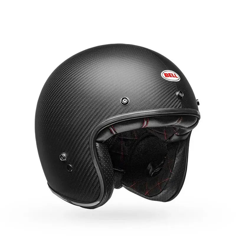 Bell Custom 500 Carbon Solid ECE 22.06 Matt Black FREE UK Delivery, FREE 365 Day Returns | Moto Central