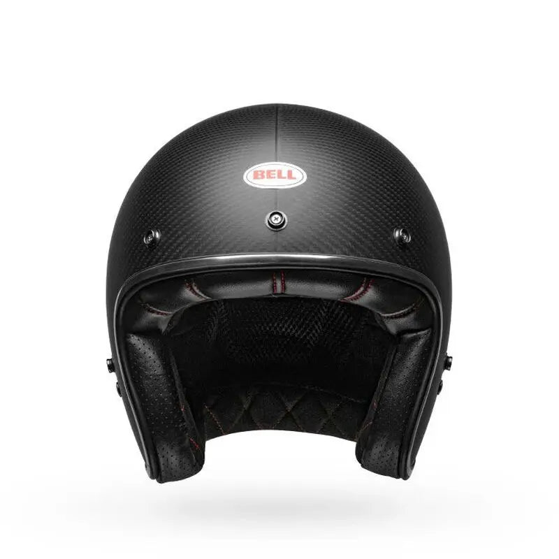 Bell Custom 500 Carbon Solid ECE 22.06 Matt Black FREE UK Delivery, FREE 365 Day Returns | Moto Central
