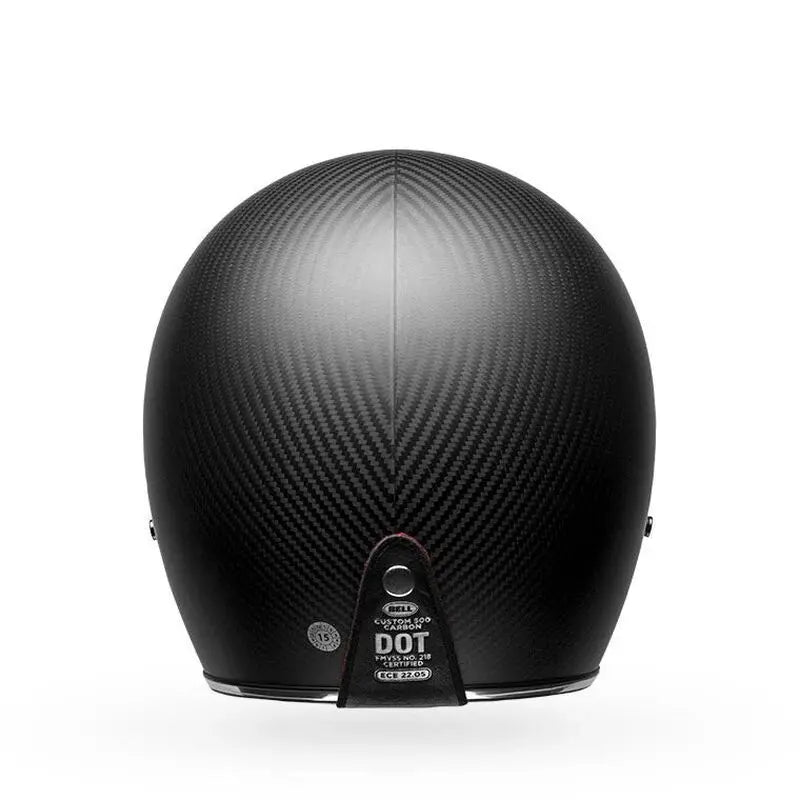 Bell Custom 500 Carbon Solid ECE 22.06 Matt Black FREE UK Delivery, FREE 365 Day Returns | Moto Central