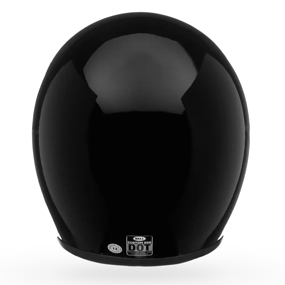 Bell Custom 500 Solid ECE 22.06 Black FREE UK Delivery, FREE 365 Day Returns | Moto Central