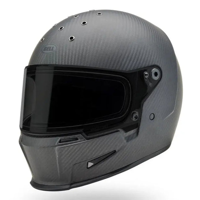 Bell Eliminator Carbon SLD Protint ECE Matt Black - FREE UK Delivery, FREE 365 Day Returns | Moto Central
