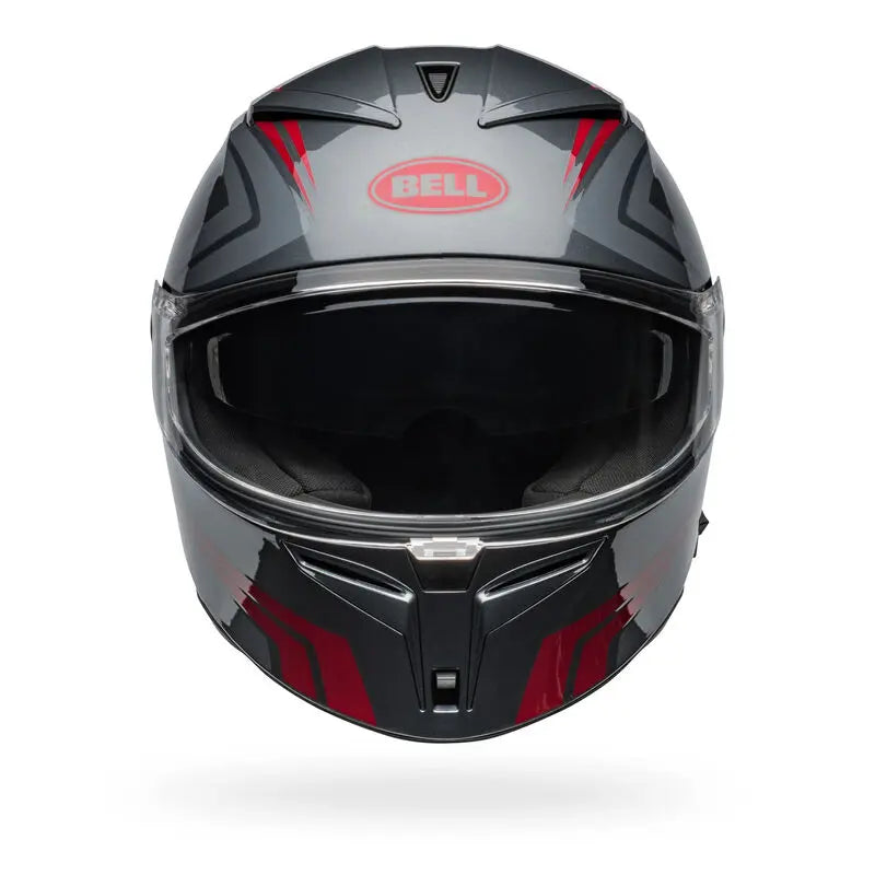 Bell Lithium Jetstream ECE 22.06 Grey / Red FREE UK Delivery, FREE 365 Day Returns | Moto Central