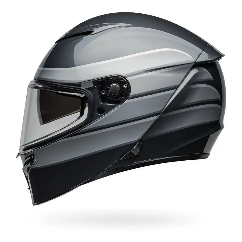 Bell Lithium MIPS Neo ECE 22.06 Gloss Grey / Silver FREE UK Delivery, FREE 365 Day Returns | Moto Central