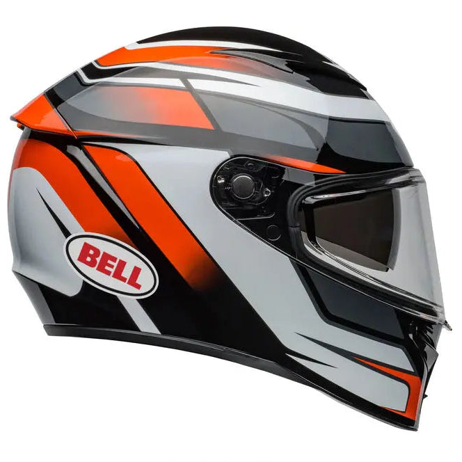 Bell Lithium MIPS Podium ECE 22.06 Black / Orange FREE UK Delivery, FREE 365 Day Returns | Moto Central