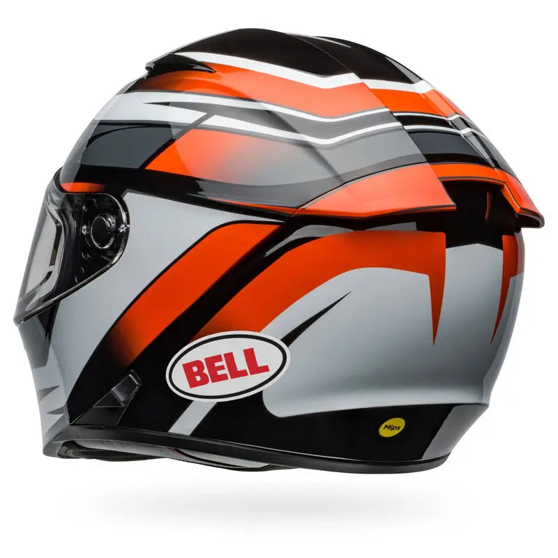 Bell Lithium MIPS Podium ECE 22.06 Black / Orange FREE UK Delivery, FREE 365 Day Returns | Moto Central