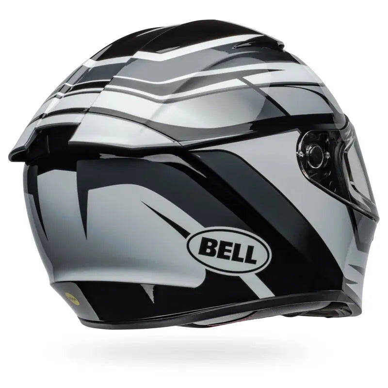Bell Lithium MIPS Podium ECE 22.06 Black / White FREE UK Delivery, FREE 365 Day Returns | Moto Central