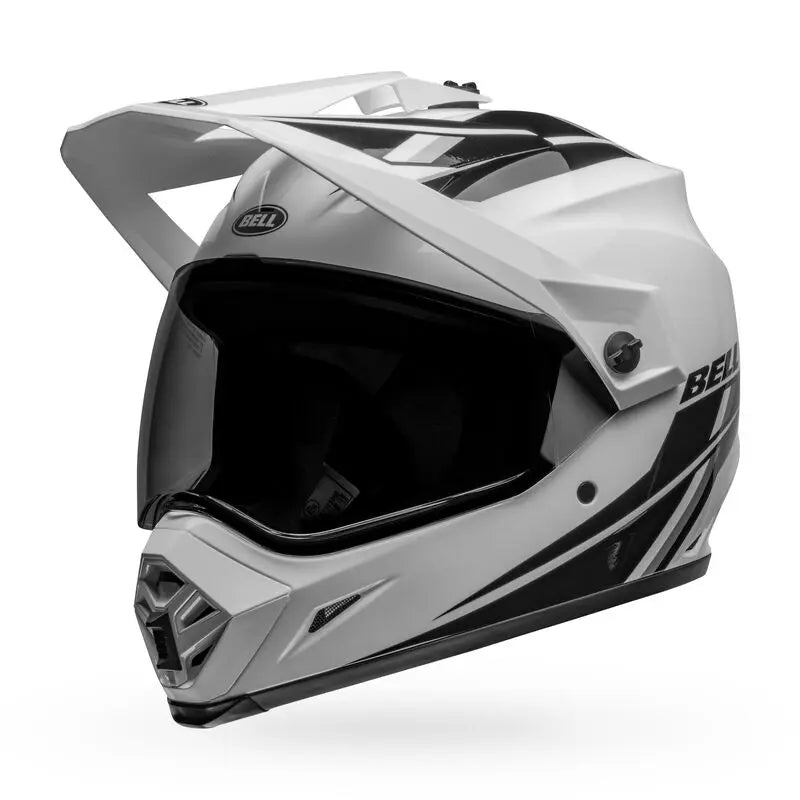 Bell MX-9 Adventure MIPS Alpine ECE 22.06 White / Black FREE UK Delivery, FREE 365 Day Returns | Moto Central