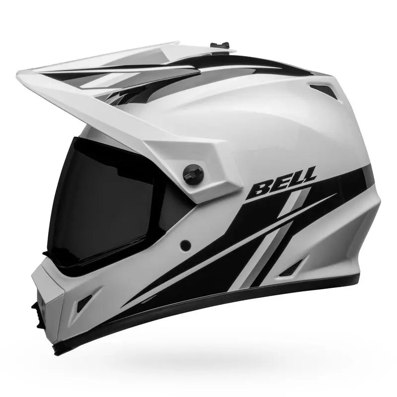 Bell MX-9 Adventure MIPS Alpine ECE 22.06 White / Black FREE UK Delivery, FREE 365 Day Returns | Moto Central
