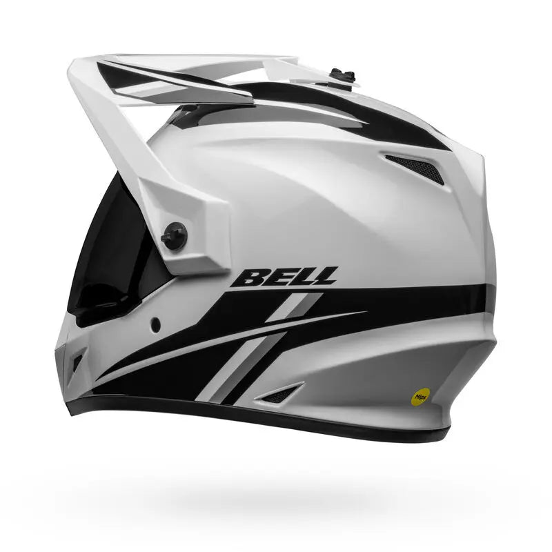 Bell MX-9 Adventure MIPS Alpine ECE 22.06 White / Black FREE UK Delivery, FREE 365 Day Returns | Moto Central