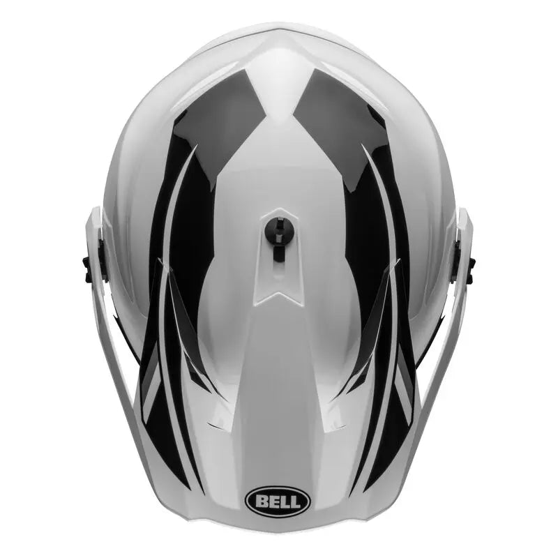 Bell MX-9 Adventure MIPS Alpine ECE 22.06 White / Black FREE UK Delivery, FREE 365 Day Returns | Moto Central