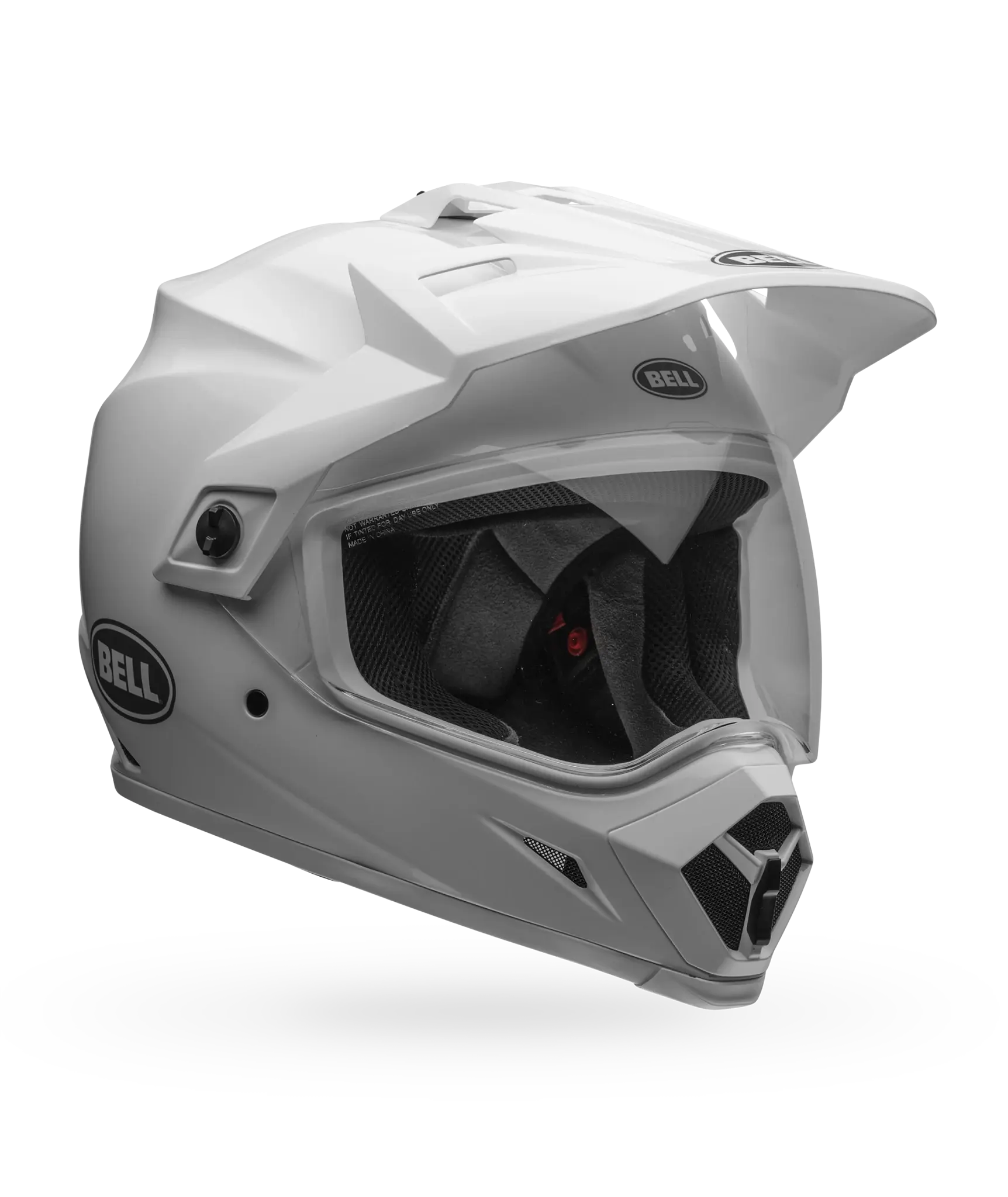 Bell MX-9 Adventure MIPS ECE 22.06 Solid White FREE UK Delivery, FREE 365 Day Returns | Moto Central