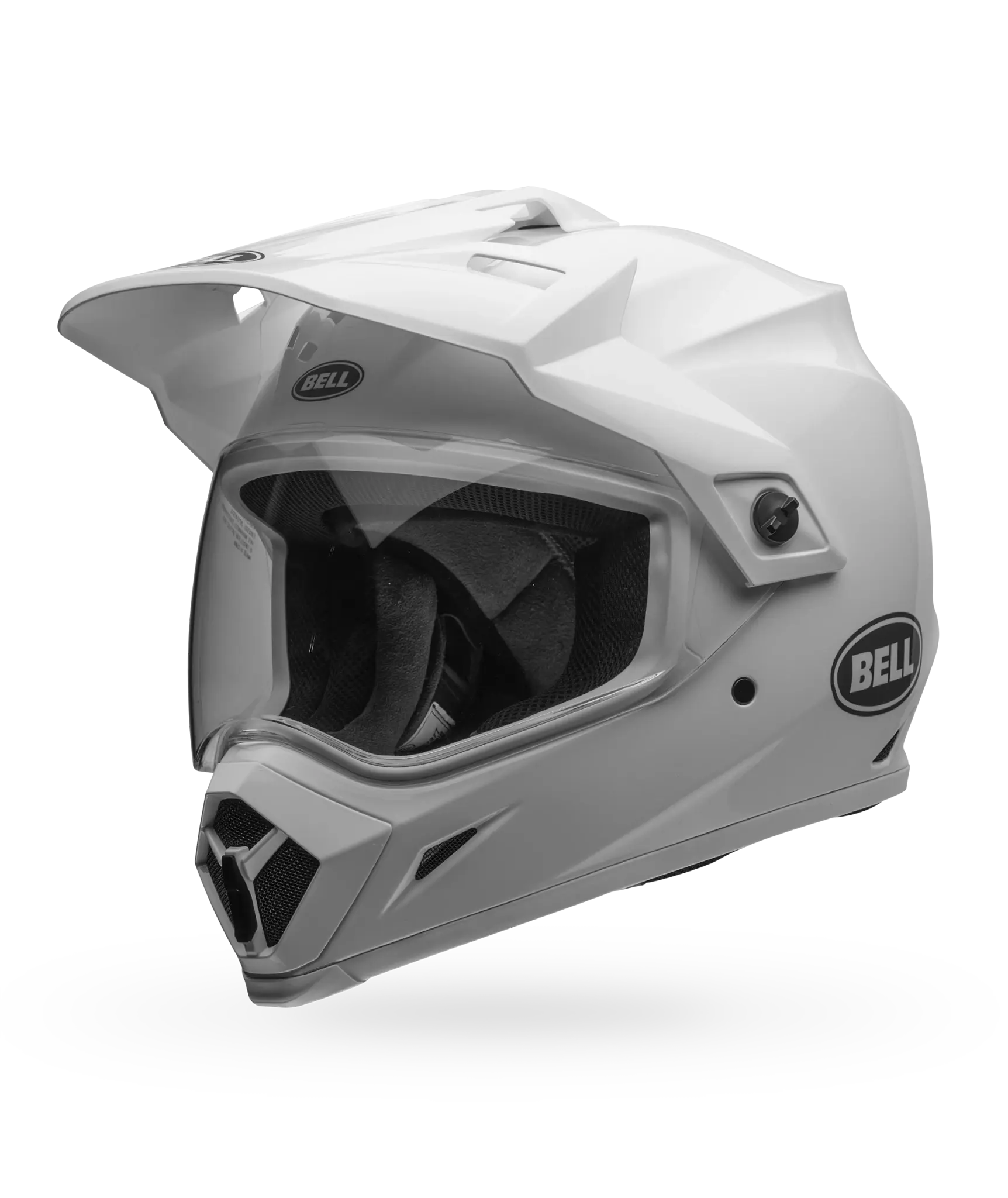 Bell MX-9 Adventure MIPS ECE 22.06 Solid White FREE UK Delivery, FREE 365 Day Returns | Moto Central