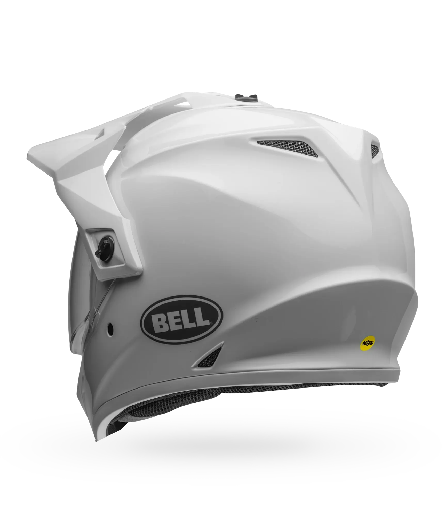 Bell MX-9 Adventure MIPS ECE 22.06 Solid White FREE UK Delivery, FREE 365 Day Returns | Moto Central