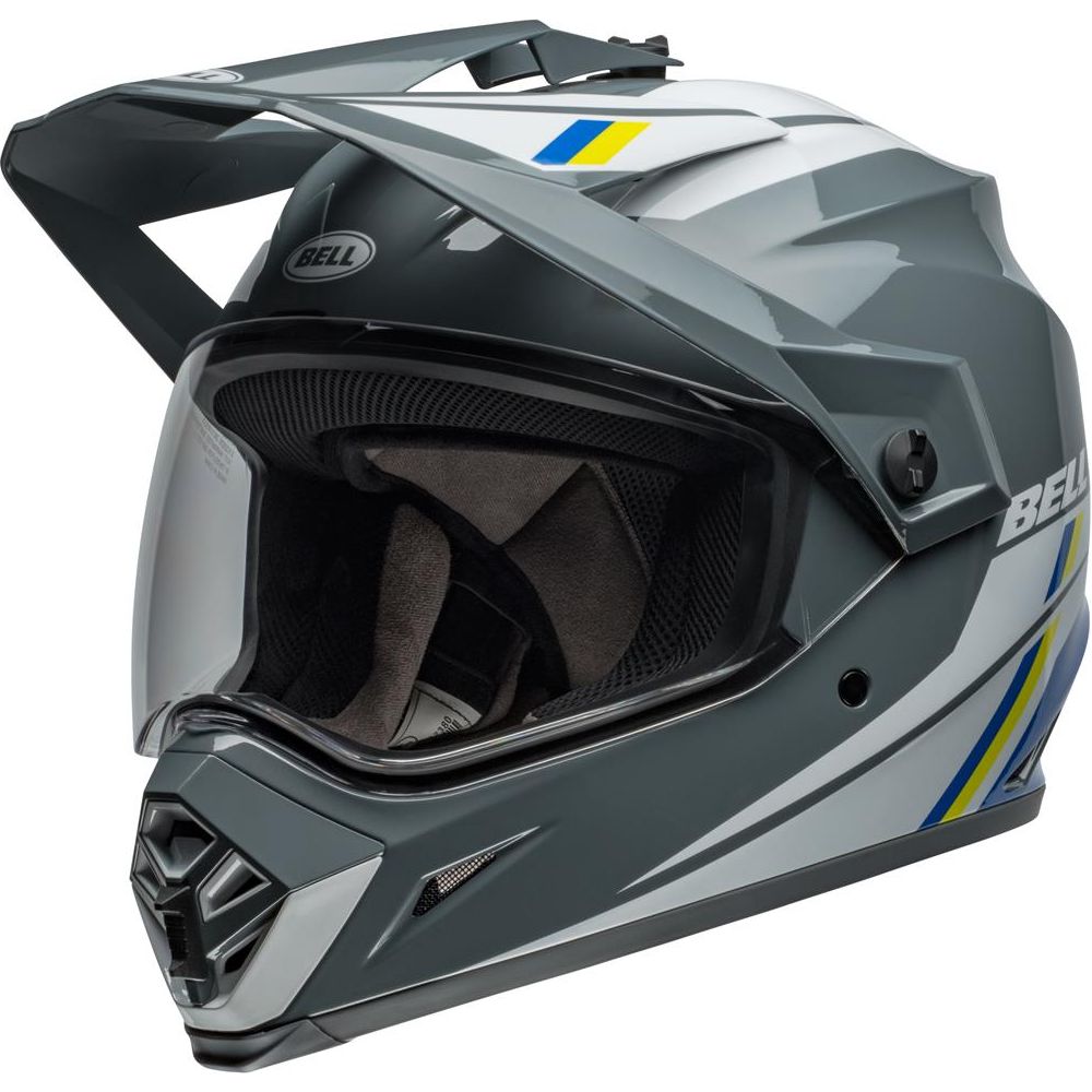 Bell MX-9 Adventure MIPS ECE22.06 Alpine Grey / Blue
