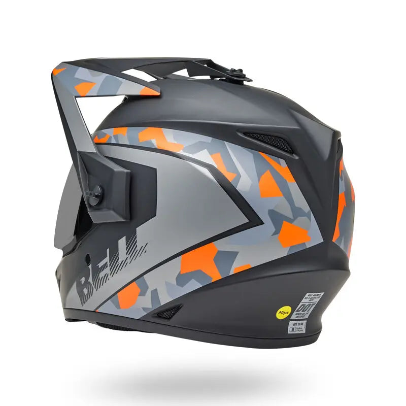 Bell MX-9 Adventure MIPS Mesa ECE 22.06 Matt Black / Orange Camo FREE UK Delivery, FREE 365 Day Returns | Moto Central