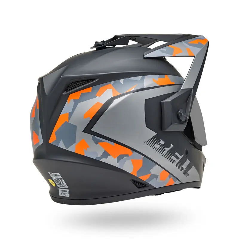 Bell MX-9 Adventure MIPS Mesa ECE 22.06 Matt Black / Orange Camo FREE UK Delivery, FREE 365 Day Returns | Moto Central