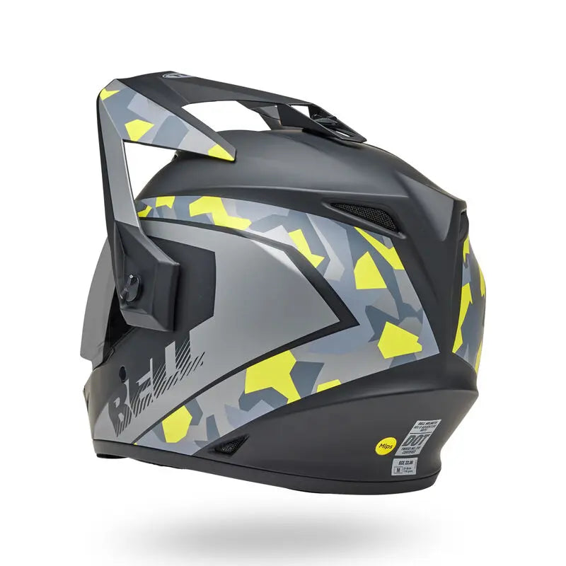 Bell MX-9 Adventure MIPS Mesa ECE 22.06 Matt Black / Yellow Camo FREE UK Delivery, FREE 365 Day Returns | Moto Central