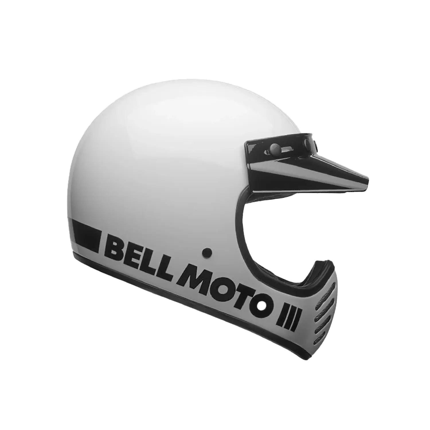 Bell Moto-3 Classic ECE 22.06 White FREE UK Delivery, FREE 365 Day Returns | Moto Central